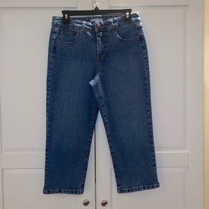 BandolinoBlu Capri Jeans, Size 8